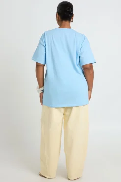 T-shirt Imprimé Saint-Tropez Grande Taille