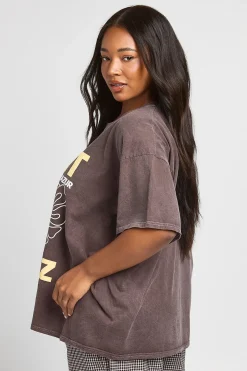 T-shirt Imprimé Saint Tropez Grande Taille