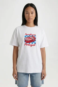 T-shirt Imprimé Sardines Portugal