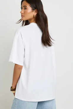 boohoo T-shirt Imprimé À Slogan Nueva Yol<Femme Tops