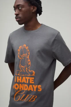T-shirt Imprimé Sous Licence Garfield Coupe Regular