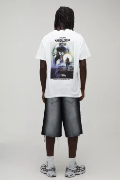 T-shirt Imprimé Sous Licence Mandalorian Coupe Regular