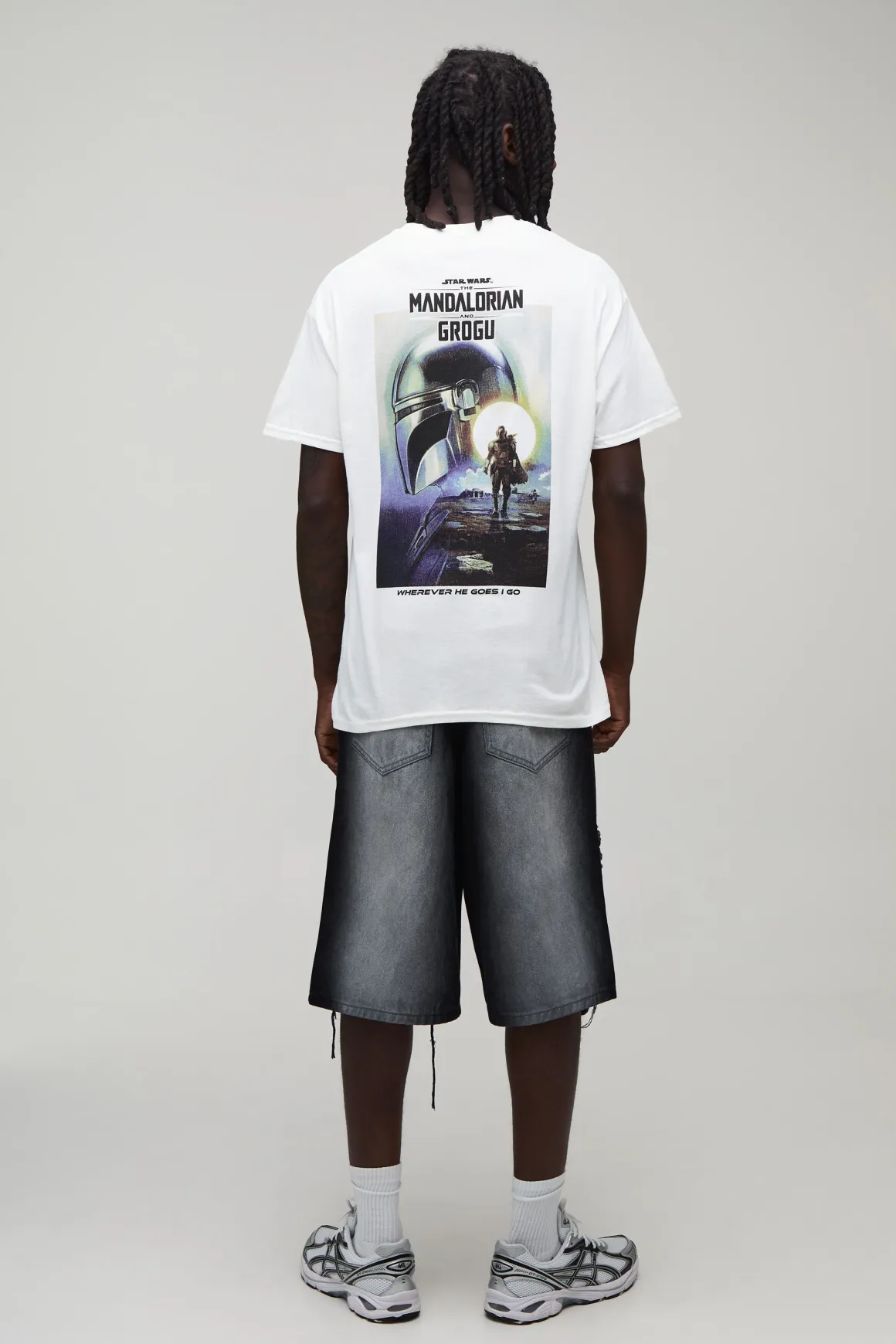 T-shirt Imprimé Sous Licence Mandalorian Coupe Regular
