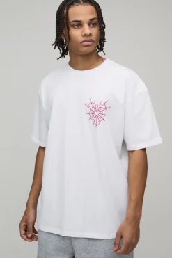 T-Shirt Imprimé Sous Licence Marvel Spider-Man Coupe Oversize