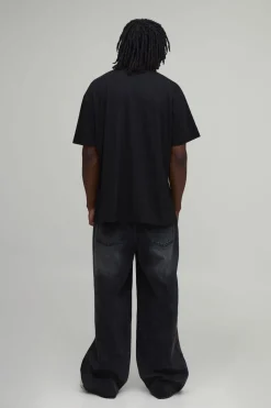 T-shirt Imprimé Sous Licence Mortal Kombat Oversize Pour Grand
