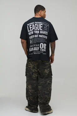 T-shirt Imprimé Sous Licence NFL Oversized