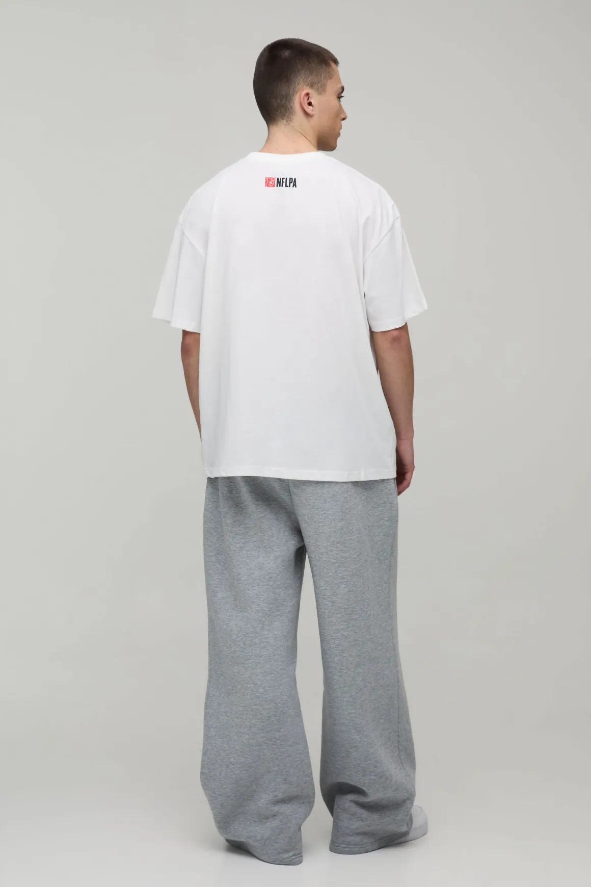 T-shirt Imprimé Sous Licence Nflpa Lamar Jackson Coupe Oversize
