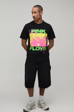 T-shirt Imprimé Sous Licence Officielle Pink Floyd Coupe Regular
