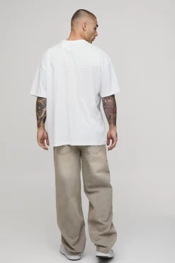 T-shirt Imprimé Sous Licence Ronaldo Coupe Oversize