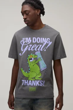 T-shirt Imprimé Sous Licence Rugrats Reptile Coupe Regular