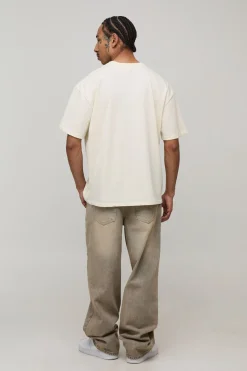 T-Shirt Imprimé sous Licence Stranger Things Oversize Grande Taille