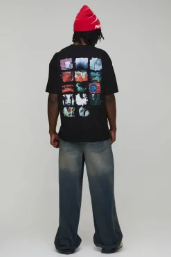 T-shirt Imprimé Sous Licence The Cure Oversize Tall