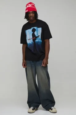 T-shirt Imprimé Sous Licence The Cure Oversize Tall