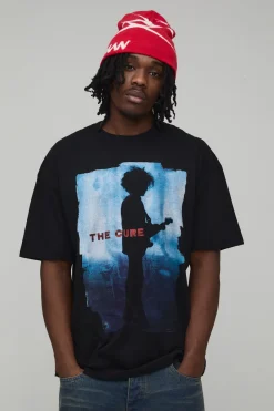 T-shirt Imprimé Sous Licence The Cure Oversize Tall