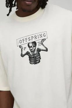 boohooMAN T-Shirt Imprimé Sous Licence The Offspring Oversize Tall<Homme Tout Afficher|Tout Afficher