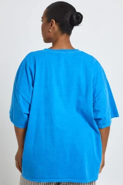 T-shirt Imprimé St Tropez Grande Taille