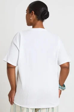 boohoo T-shirt Imprimé Sunshine Grande Taille<Femme Tops
