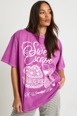 T-shirt imprimé Sweet Escape