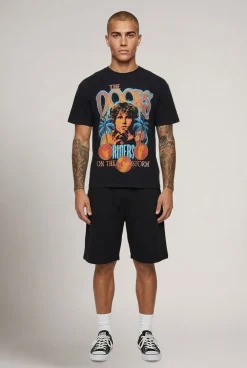 T-shirt Imprimé The Doors Sous Licence Officielle Coupe Oversize