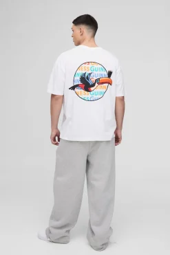 boohooMAN T-Shirt Imprimé Toucan Guinness Coupe Oversize<Homme T-Shirts Impriméstendances|T-Shirts