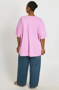 T-shirt Imprimé Tropical Delights Grande Taille
