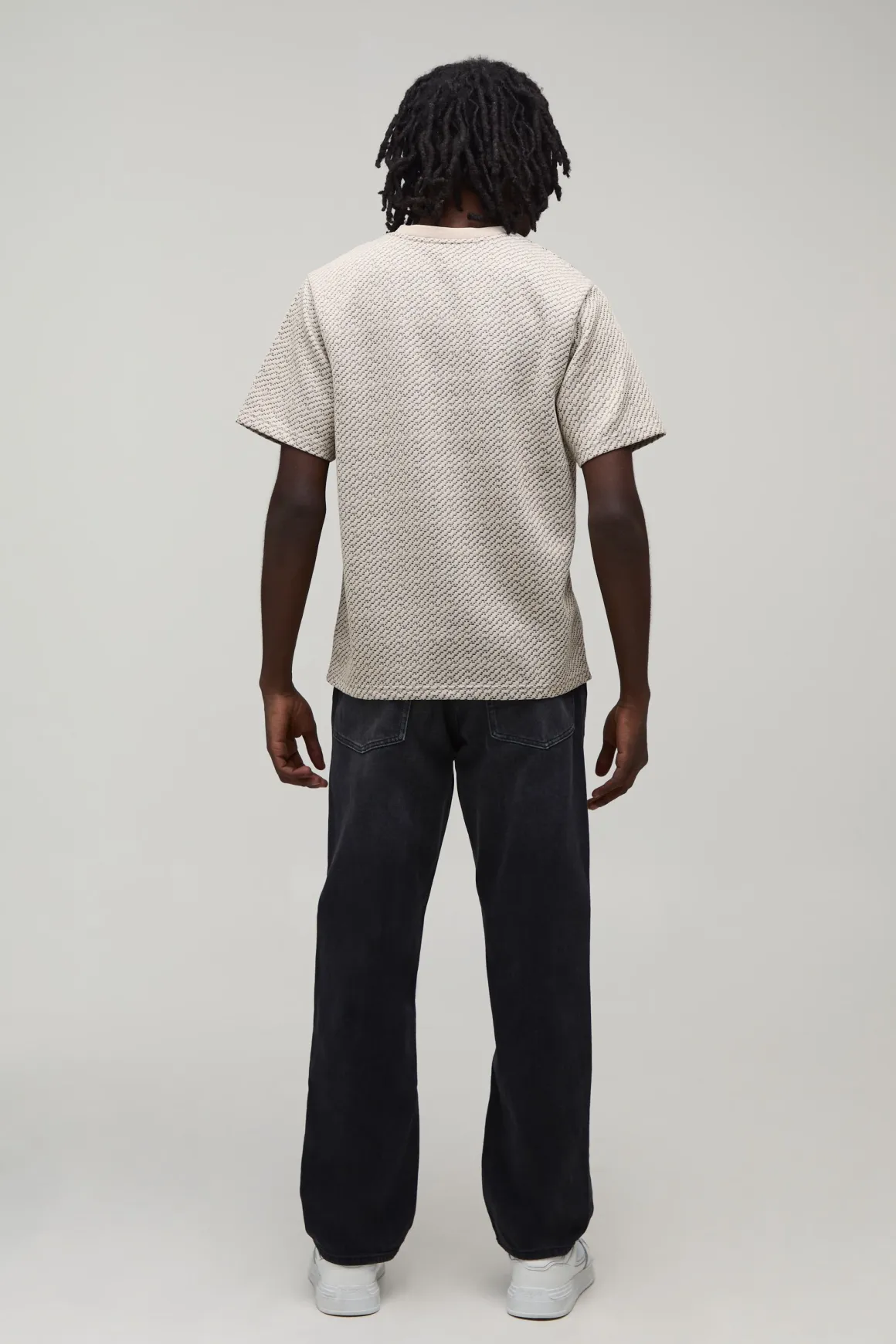 T-shirt Jacquard Coupe Regular