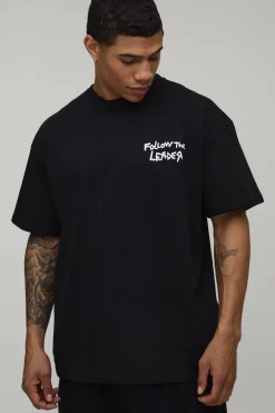 T-shirt Korn Stéréo Imprimé Licence Oversize