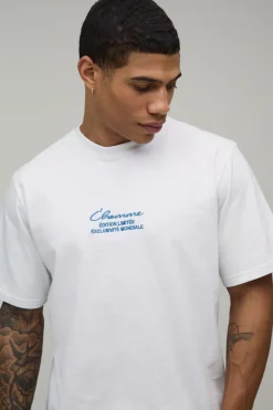 T-shirt L'homme Décontracté En Coton Épais