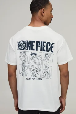 boohooMAN T-shirt Licence One Piece Oversize<Homme T-Shirts Impriméstendances|T-Shirts