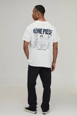 boohooMAN T-shirt Licence One Piece Oversize<Homme T-Shirts Impriméstendances|T-Shirts