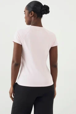 T-Shirt à Manches Courtes DSGN Studio Coupe Ample avec Inserts en Maille