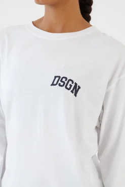 T-shirt À Manches Longues Collegiate Dsgn Studio