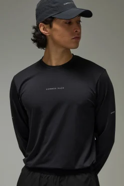 T-shirt à Manches Longues Common Pace Running Coupe Régulière