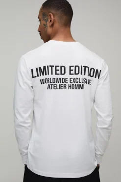 T-shirt À Manches Longues Coupe Regular Édition Limitée