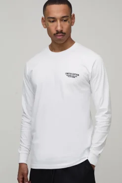 T-shirt À Manches Longues Coupe Regular Édition Limitée