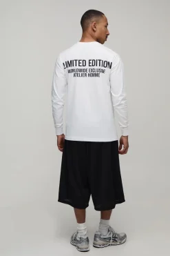 T-shirt À Manches Longues Coupe Regular Édition Limitée
