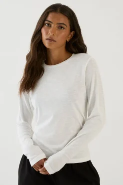 T-shirt À Manches Longues En Jersey Slub Dsgn Studio