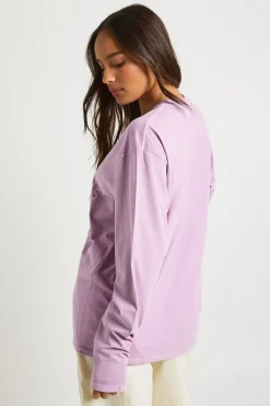 boohoo T-shirt à manches longues imprimé Florence Roses<Femme Tops
