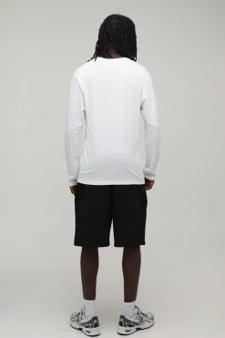 boohooMAN T-shirt À Manches Longues Officiel Avec Logo<Homme T-Shirts Impriméstendances|T-Shirts