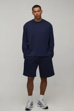 T-shirt À Manches Longues Oversize Essentiel