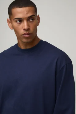 T-shirt À Manches Longues Oversize Essentiel