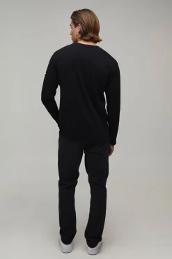 T-shirt Manches Longues Oversize Imprimé Plaque D'immatriculation Foo Fighters