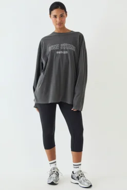 T-shirt Manches Longues Overteint Dsgn Studio Sports Club
