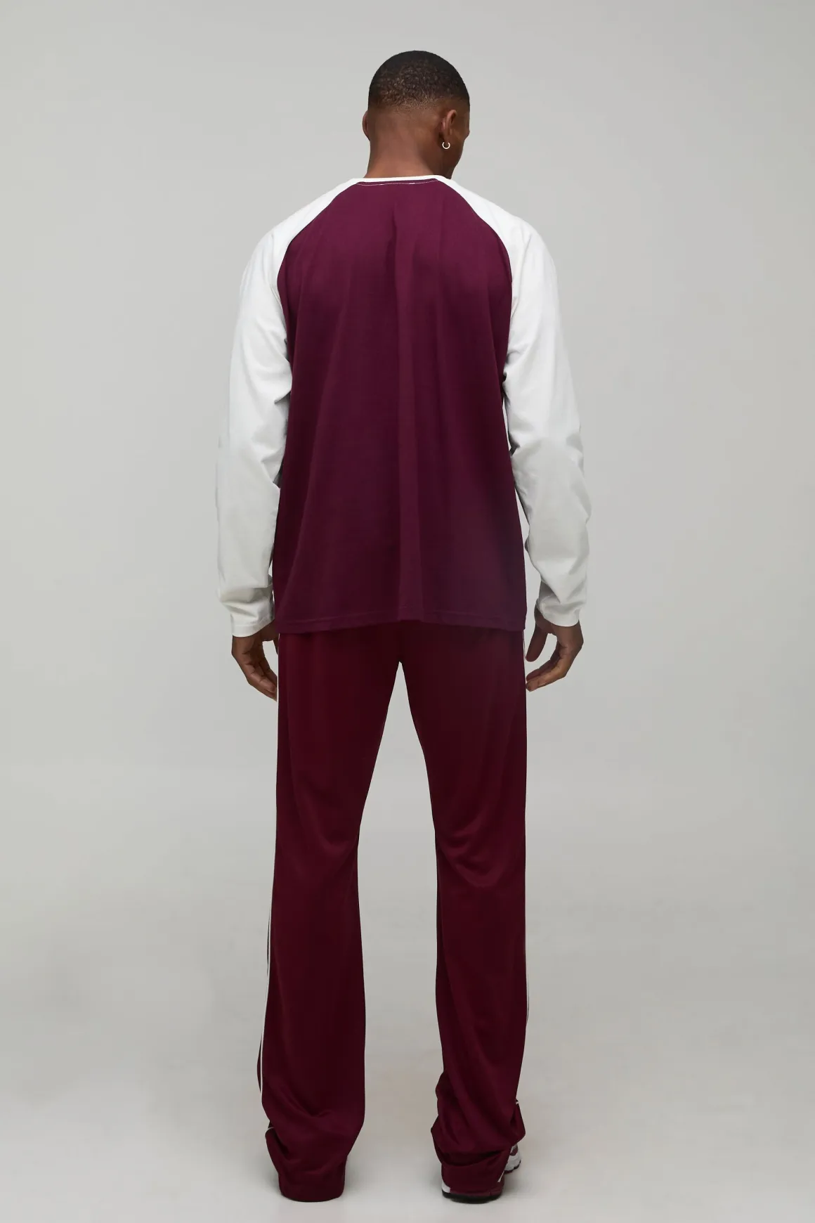 T-Shirt Manches Longues Raglan Oversize