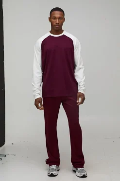T-Shirt Manches Longues Raglan Oversize