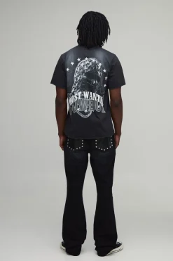T-shirt Mask Most Wanted Délavé Coupe Regular Tall