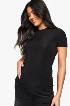 T-shirt maternité à col rond Soft Touch