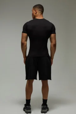 boohooMAN T-shirt Moulant De Boxe Actif Pour Homme<Femme Tout Afficher Activewear|Athleisure