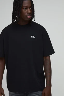 T-shirt Noir Coupe Regular À Imprimé Édition Limitée