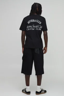 boohooMAN T-shirt Coupe Regular Imprimé Rivera Club<Homme T-Shirts Impriméstendances|T-Shirts